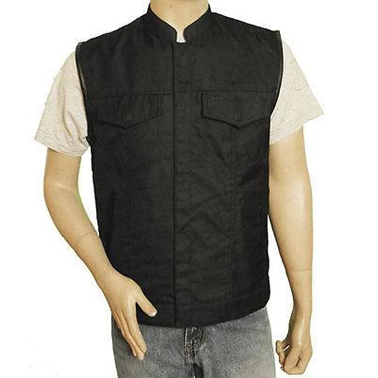 VL1911 Men's Textile Patch Holder Vest