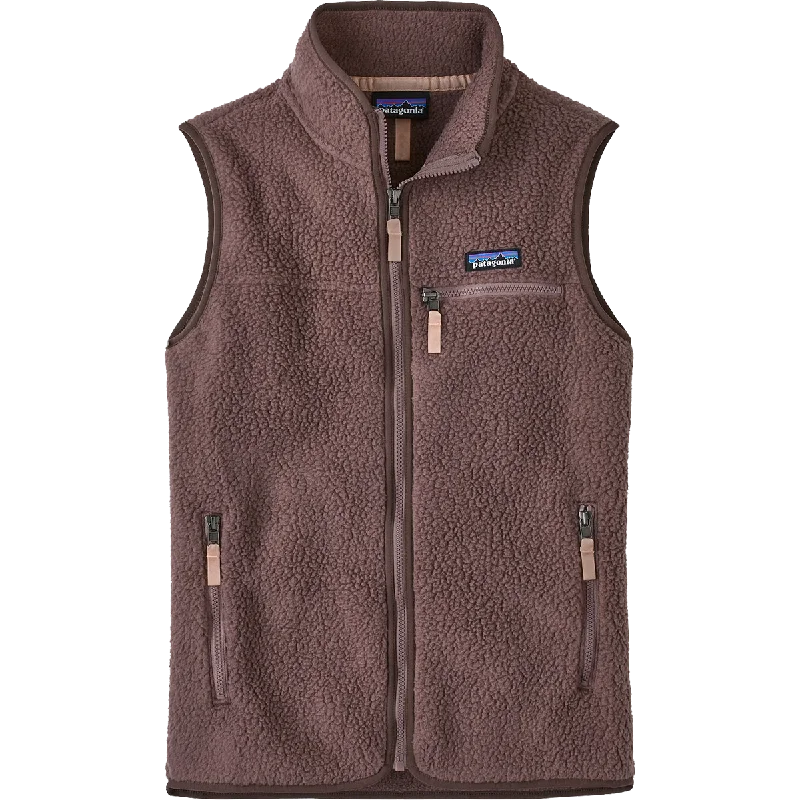 Women's Retro Pile Fleece Vest