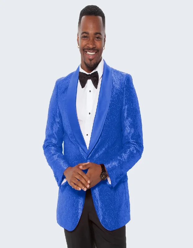 Blue Prom Suit - Blue Homecoming Guys Slim Fit Outfits