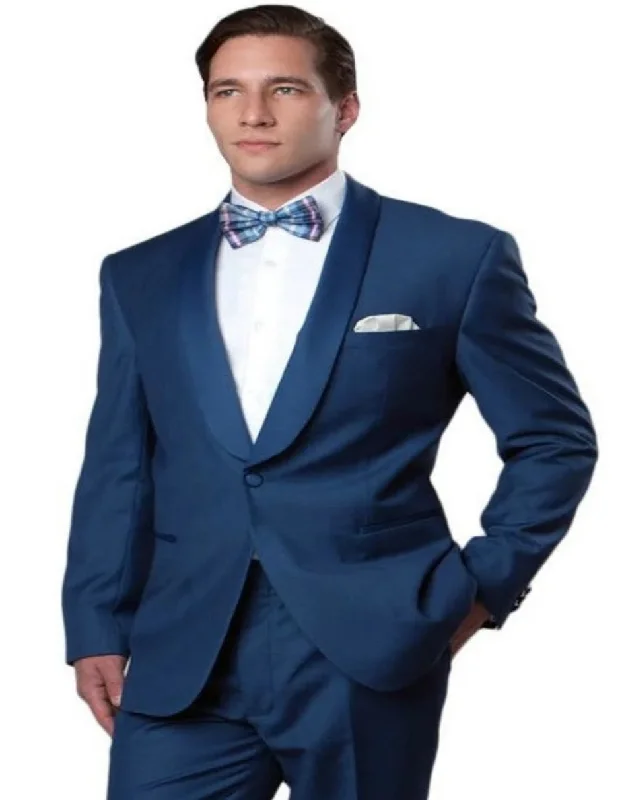 Blue Prom Suit - Blue Homecoming Outfits For Guys Midnight Blue