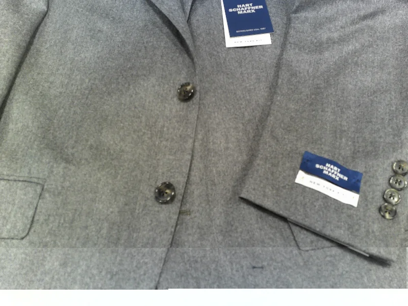 Hart Schaffner Marx Grey Flannel Suit