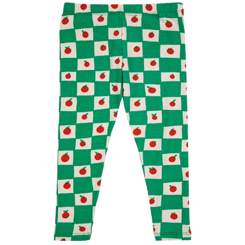 Bobo Choses Baby Tomato All Over Leggings Offwhite