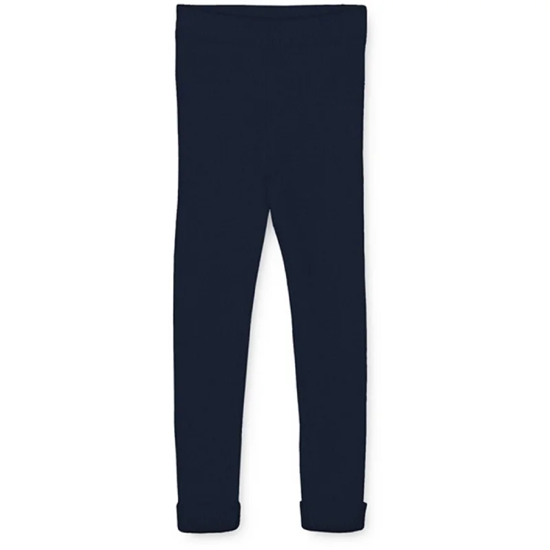 Fliink Navy Benna Rib Leggings