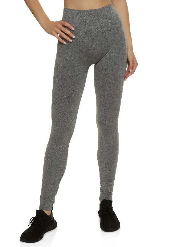 Waistband High Rise Seamless Leggings