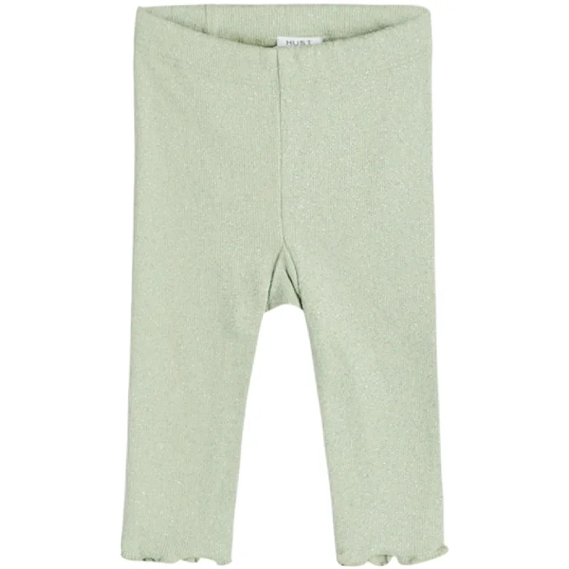 Hust & Claire Baby Dusty Jade Lara Leggings