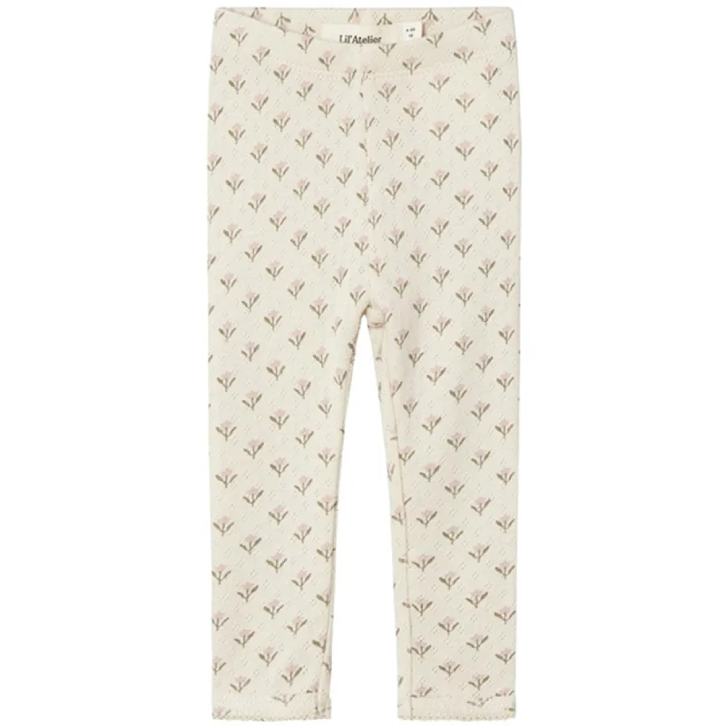 Lil'Atelier Turtledove Rachello Doa Slim Leggings