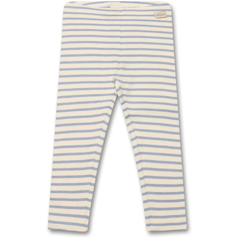 Petit Piao® Spring Blue Leggings Modal Striped