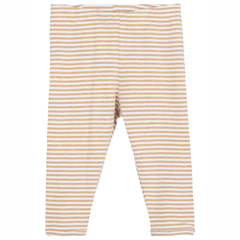 Serendipity Desert/Offwhite Baby Stripe Rib Leggings