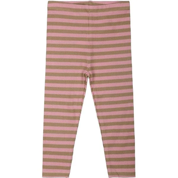 THE NEW Siblings Pink Nectar Fro Uni Rib Leggings