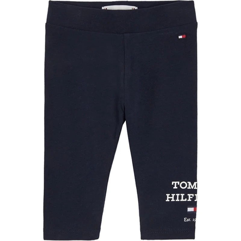 Tommy Hilfiger Baby Th Logo Leggings Desert Sky