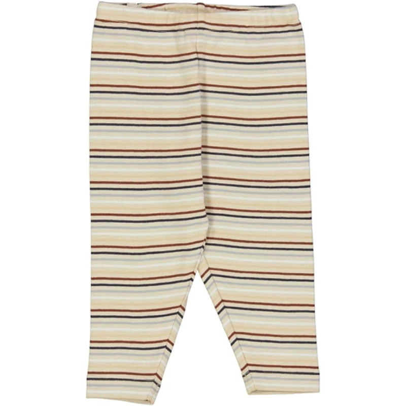 Wheat Multi Stripe Silas Jersey Leggings