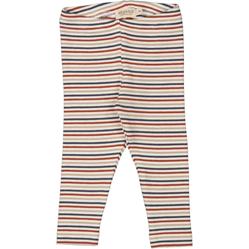 MarMar Modal Rib Stripe Mix Leggings