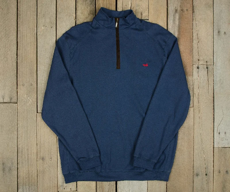 Washed Navy with Red Duck