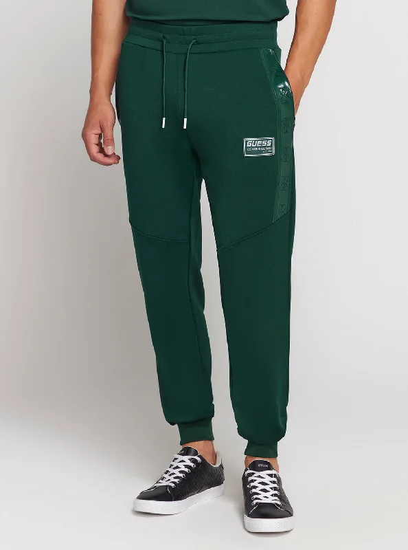 Green Gaston Cuffed Pants