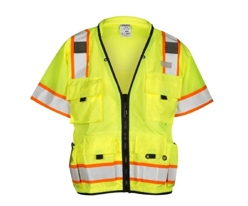 ML Kishigo C3 Professional Surveyors 6-Pocket Safety Vest