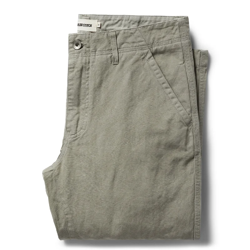 The Morse Pant in Sagebrush Slub