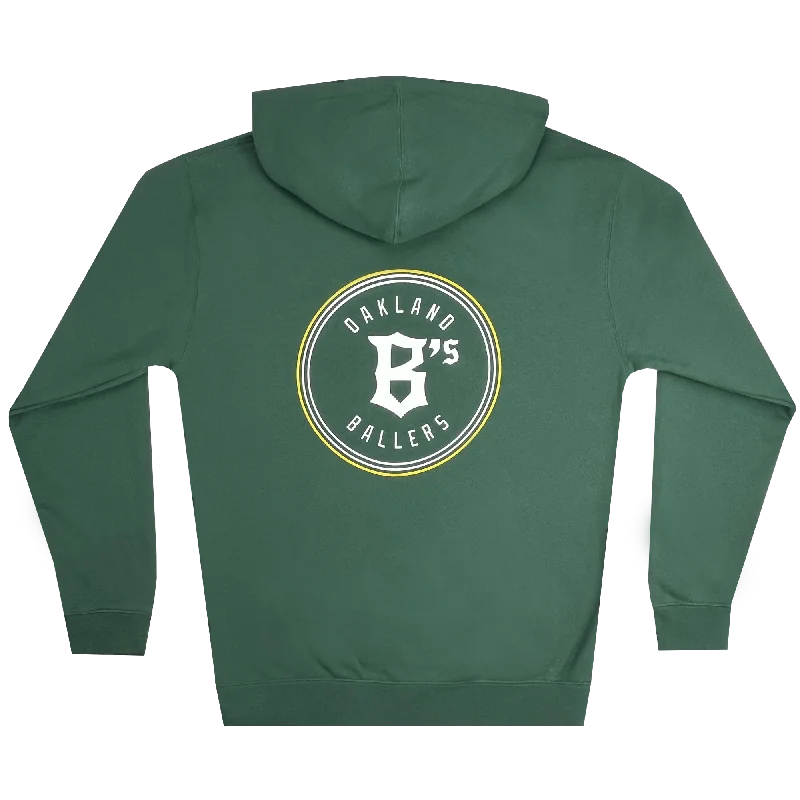 Oakland Ballers Logo Heavyweight Hoodie