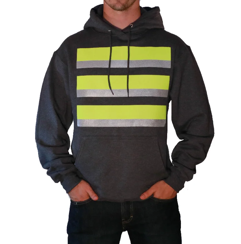 Whistle Workwear Safety Hoodie_Dark Heather Grey