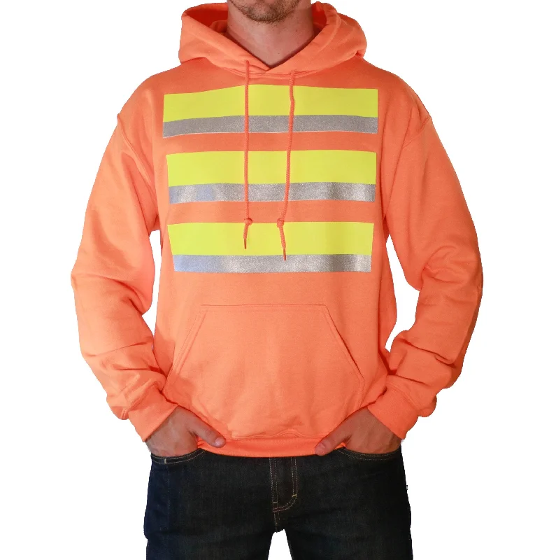 Whistle Workwear Safety Hoodie_Safety Orange