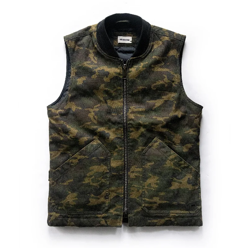 The Workhorse Vest in Camo Boss Duck